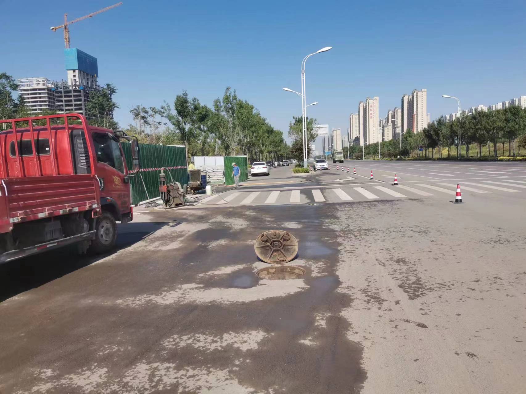 太仆寺路面地基沉降注浆